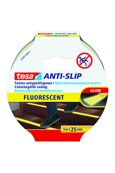 OEM Αντιολισθητική ταινία Tesa, 25 mm x 5 μέτρα, φθορίζουσα