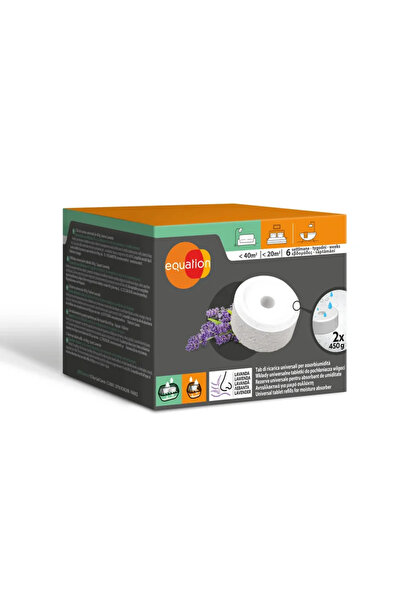 EQUATION Rezerve absorbant umiditate Equation, parfum lavanda, 450 g, 2 rezerve