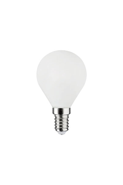 Lexman Milky LED bulb, E14, P45, 3.4 W, dimmable, neutral white, 4000K, 470 lm