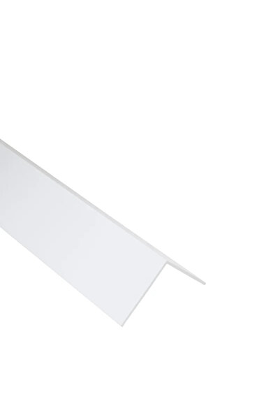STANDERS Γωνία PVC, 40 X 40 X 1,5 mm, Μ = 1 μέτρο, ματ λευκό