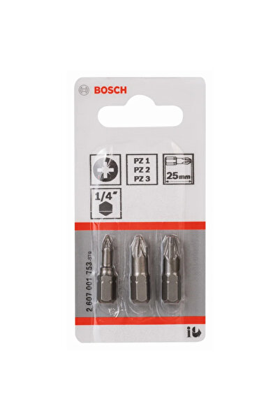 OEM Biti PZ Bosch, 25 mm (set 3 buc)