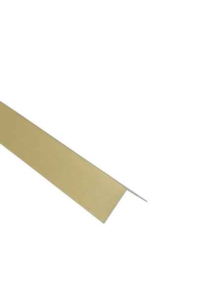 STANDERS Γωνία από ανοδιωμένο βουρτσισμένο αλουμίνιο, 30 X 30 X 1 mm, L = 1 μ...