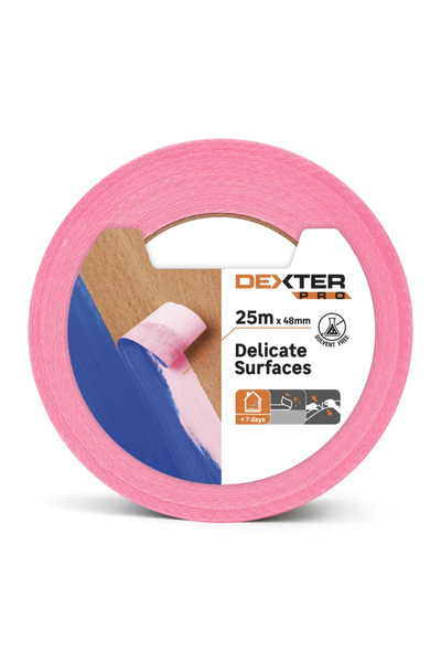 Dexter Masking tape for delicate surfaces, Pro, 48 mm x 25 meters