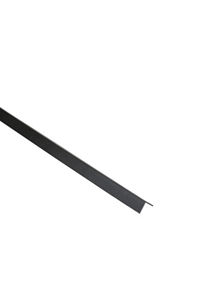 STANDERS Γωνία PVC, 10 X 10 X 1 mm, L = 1 μέτρο, ματ μαύρο