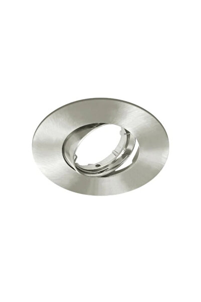 Inspire Davia recessed spotlight, adjustable, GU10, 10 W, round, silver