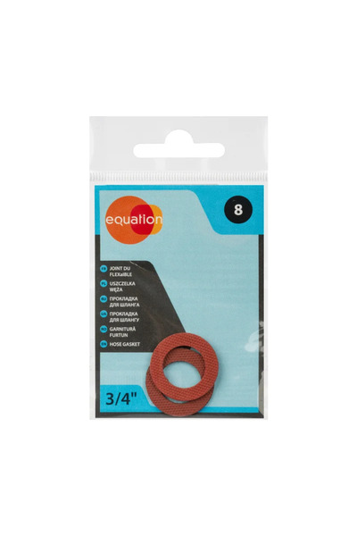 EQUATION Garnituri etansare Equation, pentru furtun, fibra, 3/4" (set 2 buc)