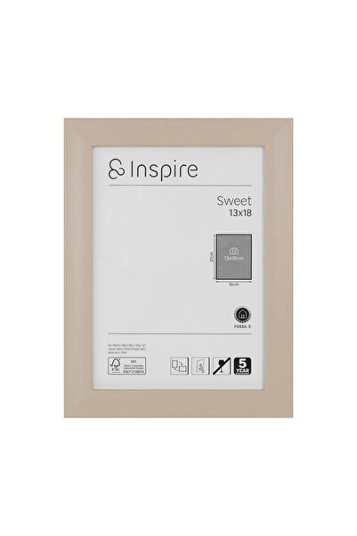 Inspire Rama foto Sweet Fossil 13 x 18 cm, lemn bej