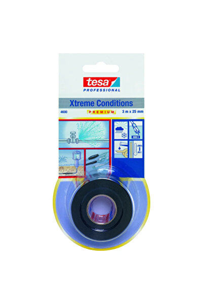 OEM Banda de reparare Tesa, pentru conditii extreme, 25 mm x 3 metri, negru