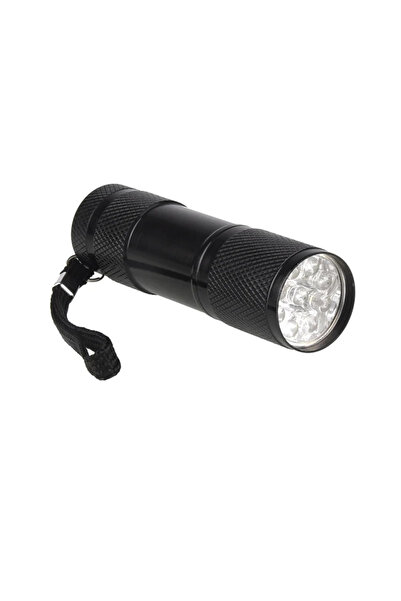 OEM LED flashlight, 45 lm, aluminum/plastic, black