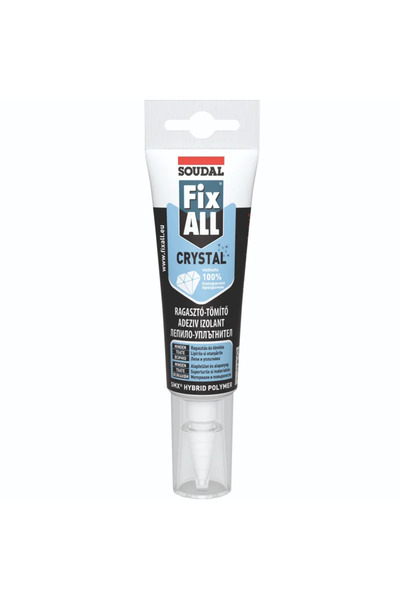 OEM Adeziv Soudal Fix All Crystal, de reparare, polimeric, 125 ml, transparent