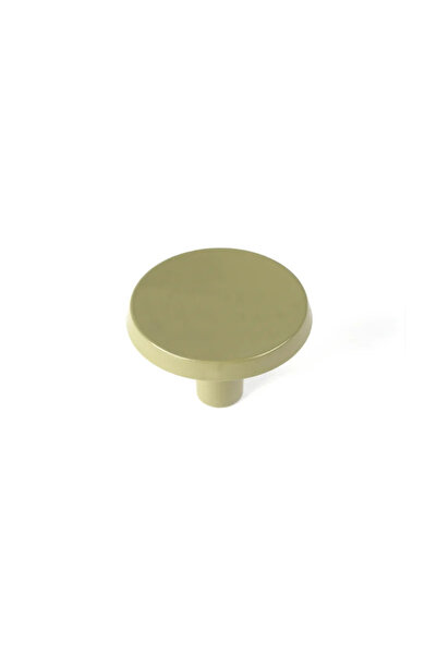 OEM Buton mobila, Ø 30 mm, zamac, verde, finisaj mat (set 2 buc)