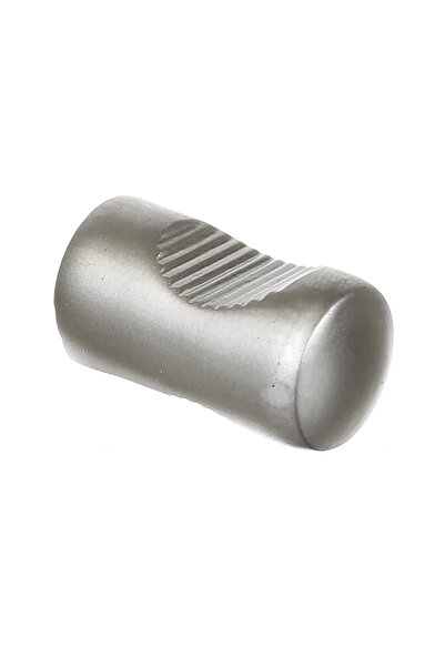 OEM Πόμολο επίπλου, Ø 14 mm, ζάμακ, γκρι, ματ φινίρισμα