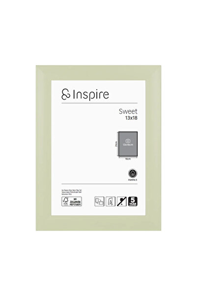 Inspire Κορνίζα φωτογραφιών Sweet, 13 x 18 εκ., πλαστική, ασημί