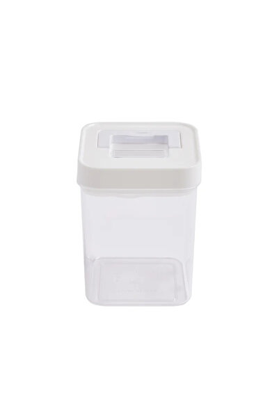 OEM Δοχείο αποθήκευσης τροφίμων, Delinia, πλαστικό, 11,3 x 11,3 x 22 cm, Διαφ...