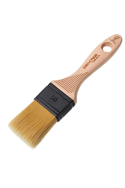 Dexter Pensula plata Pro, pentru utilizare universala, latime 50 mm, maner lemn