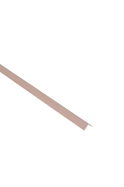 STANDERS Γωνία από ανοδιωμένο αλουμίνιο, 10 X 10 X 1 mm, L = 1 μέτρο, ματ χαλκός