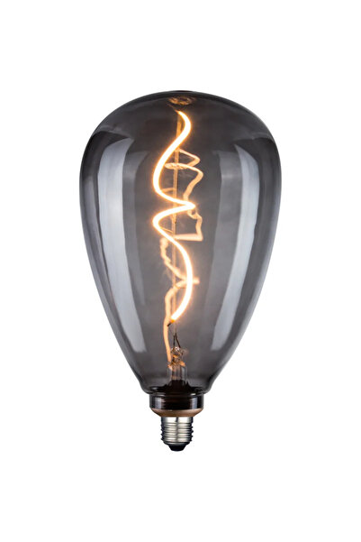 OEM Декоративна LED крушка, E27, S173, 4 W, топло бяла, 1800K, 50 lm, опушена