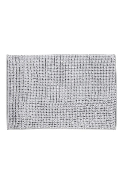 sensea Easy Granit 3 bath mat, Polyester, 40 x 60 cm, rectangular, gray