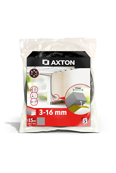 Axton Axton sealing tape, gray, 3-16 mm, 15 meters, for industrial use
