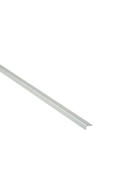 STANDERS Γωνία από ανοδιωμένο αλουμίνιο, 11 X 6 X 1 mm, L = 1 μέτρο, ματ