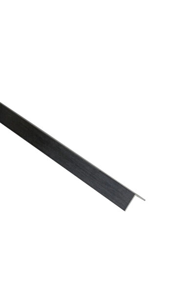 STANDERS Γωνία από ανοδιωμένο βουρτσισμένο αλουμίνιο, 15 X 15 X 1 mm, L = 1 μ...