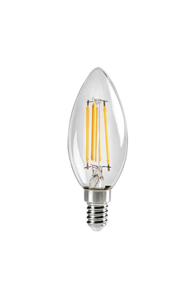 OEM XLED крушка, E14, C35, 4.5 W, топло бяла, 2700K, 470lm