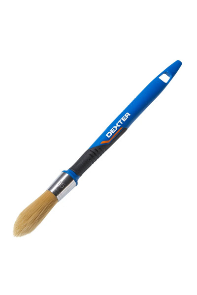 Dexter Στρογγυλή βούρτσα Dexter, για γενική χρήση, πλάτος 15 mm, λαβή από πολ...