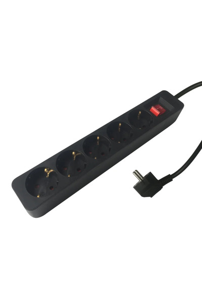 Lexman Lexman extension cord, IP20, 5 sockets, 3 x 1.5 mmp, 3680 W, 3 meters,...