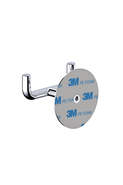 sensea Spring bathroom hanger, 2 hooks, steel, fixing by drilling or gluing, ...