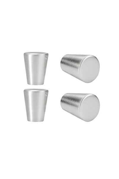 Inspire Buton mobila Lima, Ø 19 mm, nichel, finisaj lucios