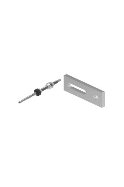OEM Surub inox si adaptor, Baks