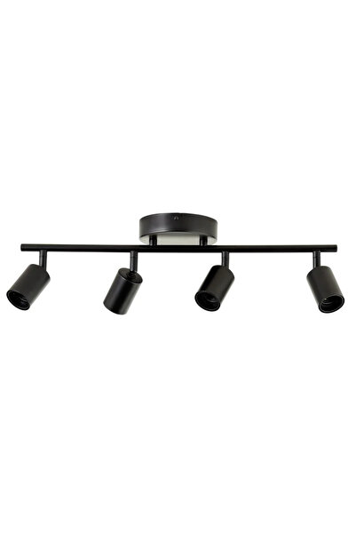 Inspire Spot pe bara Lina, 4 x E27, L 49 cm, negru