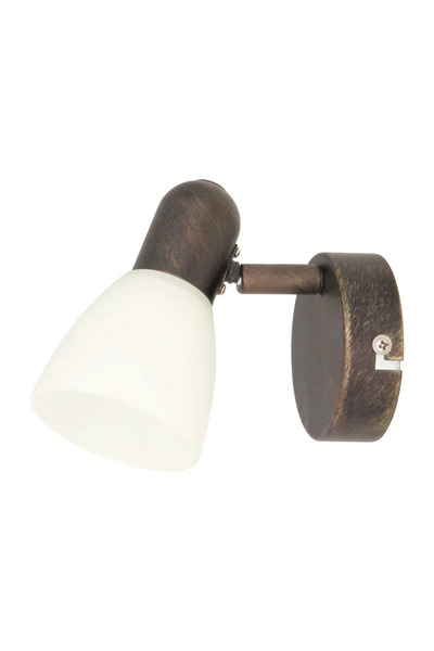 OEM Spot pe bara Soma, 1 x E14, orientabil, IP 20, maro