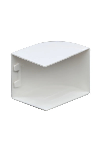 OEM Cable duct cover, 25 x 25 mm, white (set of 2)