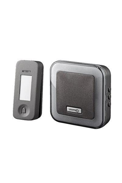 Lexman Kinetic Lexman wireless doorbell kit, 85 dB, 230 V, plug-in, gray
