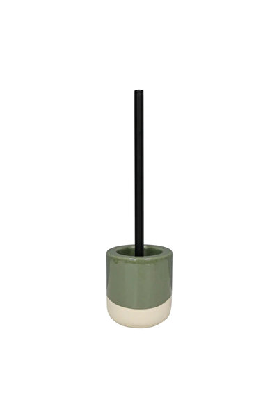 sensea Perie WC Glaze, din ceramica, verde