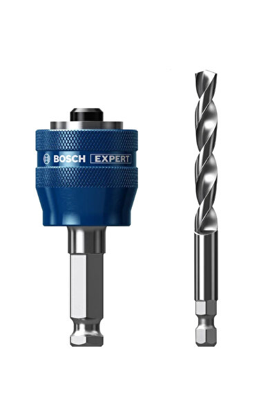 OEM Adaptor carota cu burghiu centrare HSS-G, Bosch EXPERT, 7.15 x 105 mm