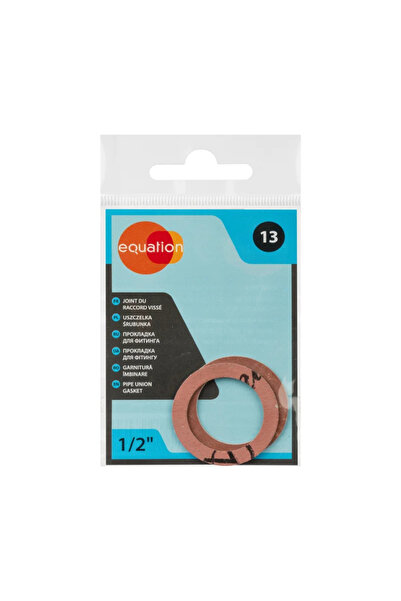 EQUATION Φλάντζες εξίσωσης, ινών, σπειροειδούς υποδοχής, 1/2" (σετ των 2)