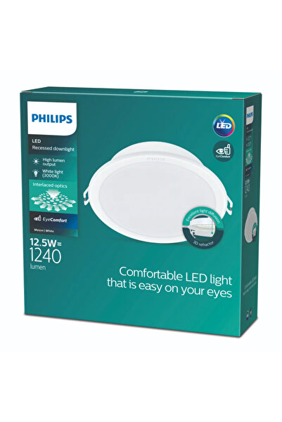 OEM Spot LED incastrat Philips, 12.5 W, alb cald, rotund