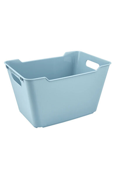 OEM Καλάθι αποθήκευσης, Lotta, πλαστικό, 35,5 x 23,5 x 20 cm, 12 L, μπλε