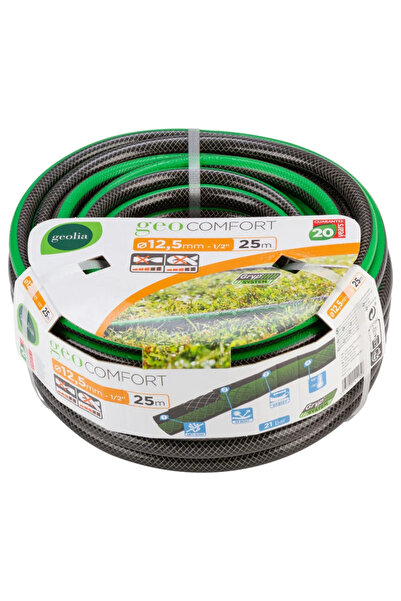 GEOLIA Furtun gradina Comfort, Ø 12.5 mm, 7 bar, L 25 metri