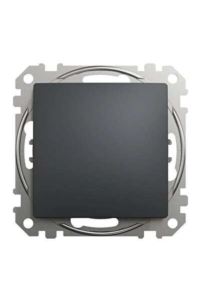 OEM Sedna Νέος Μονό διακόπτης, IP20, ανθρακί