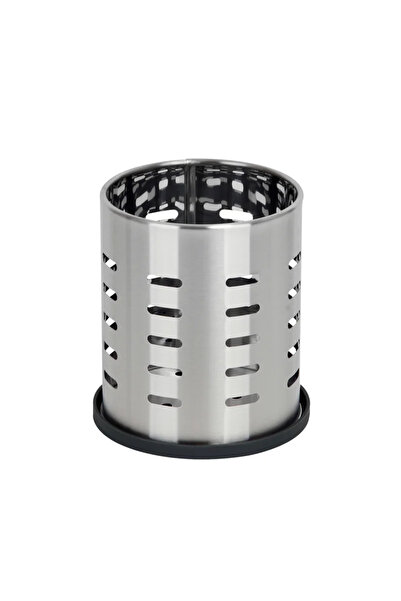 OEM Βάση μαχαιροπίρουνων, Delinia, μεταλλική, Ø 11 x Υ 13.50 εκατοστά, γκρι