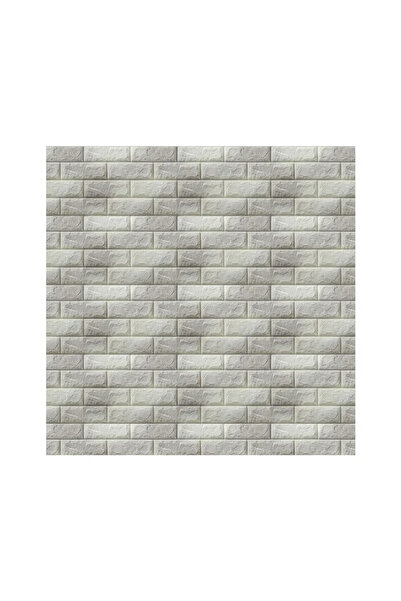 OEM Decorative self-adhesive panel, 70 x 77 cm, brick pattern, grey