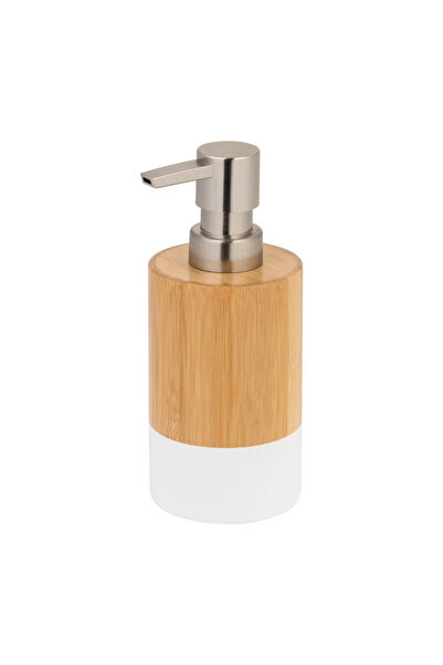 OEM Δοχείο υγρού σαπουνιού James, κατασκευασμένο από Μπαμπού, λευκό/φυσικό