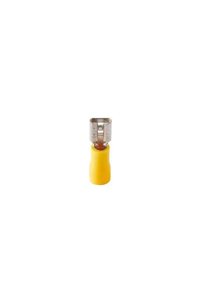 Lexman Metal Slipper , female type, 4 - 6 mm², yellow (set of 50 pcs.)
