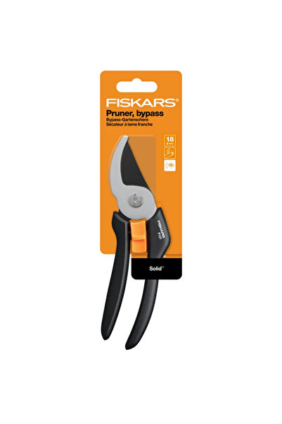 OEM Foarfeca de gradina Solid P121, Fiskars, pentru ramuri mici, otel inoxida...