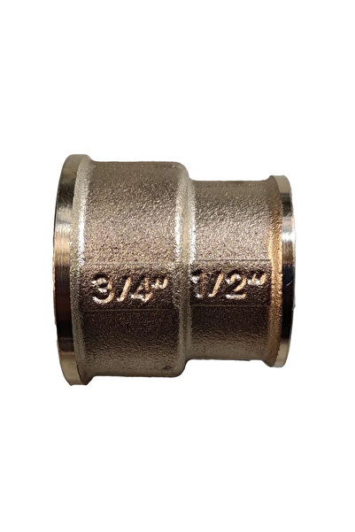 OEM Υποδοχή μείωσης, ορείχαλκος, εσωτερικό σπείρωμα, σύνδεση 3/4' - 1/2'