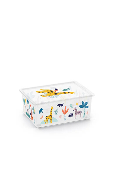 OEM Κουτί αποθήκευσης C-Box, διακόσμηση με ζώα, πλαστικό, 40 x 34 x 25 cm, 27...