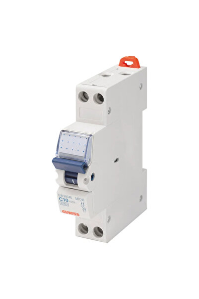 OEM Circuit breaker Gewiss 1P+N, C, 10A, 4.5kA